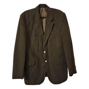 CCC WESTERN WEAR Black Sports Coat Jacket - Size 44L